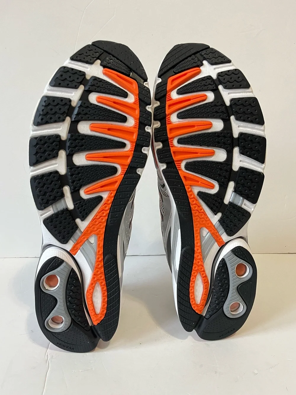 Adidas ADISTAR CONTROL 5 sneakers gray orange silver running shoe men’s size 16